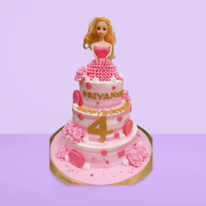 Barbie Doll Cake