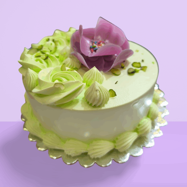 Pista Flavour Cake