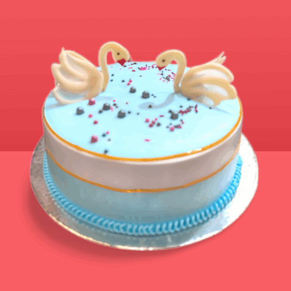 Duck Couple Cake